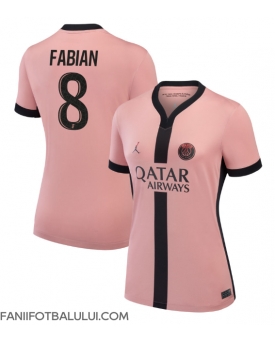 Paris Saint-Germain Fabian Ruiz #8 Tricou Fotbal Replică 2024-25 Femei Treilea